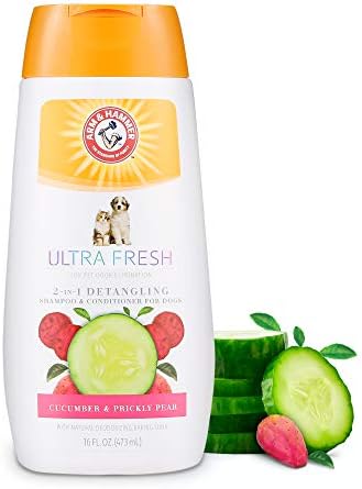  Arm & Hammer Ultra Fresh Dog Shampoos, Conditioners, And Sprays For Dogs | Arm & Hammer Baking Soda Ingredient Helps Neutralize Bad Pet Odors For An Advanced Clean | Itch Relief Shampoo For Dogs