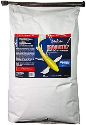  Blue Ridge Fish Food [5lb], Probiotic Plus 3/16" Floating Pellet, Koi And Goldfish