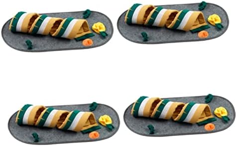  Balacoo 4pcs Cage For Food Toys Hammock Resting Sleeping Ferret Mice Feeding Snuffle Playing Foraging Rabbit Hanging Toy Dog Play Hamster Guinea Squirrel Tubes Versatile Rat Hideaway