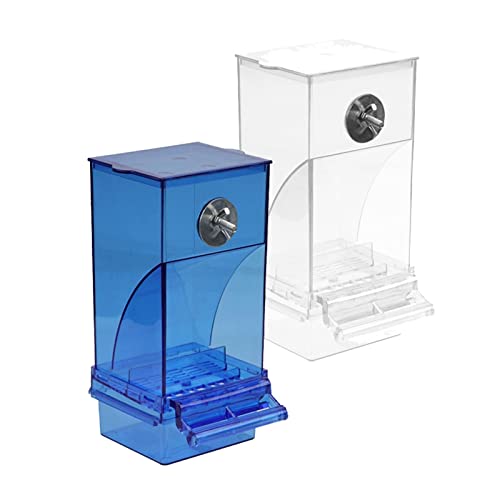  HYVET Automatic Feeders， Automatic Bird Bird Feeder Parrot Feeder Cage Accessories For Budgerigar Canary Cockatiel Finch Parakeet