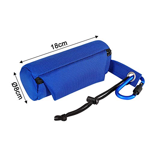  Dibea Dog Food Bag Dog Training Pouch Portable Dog Treat Bag Snack Bag Dogs Blue