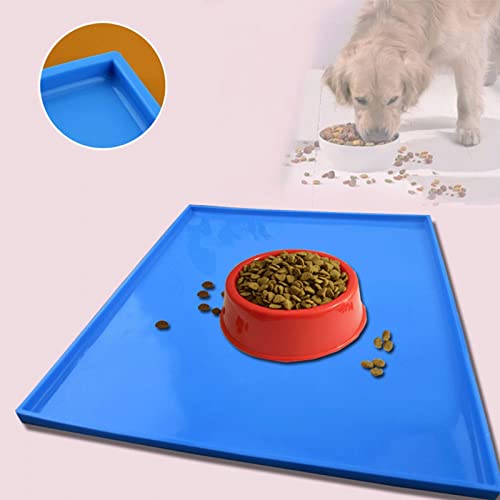  AYENCI Scratching Posts For Indoor Cats, Tray Mats Silicone Food Non Slip Spillproof Pet Feeding Dog Cat