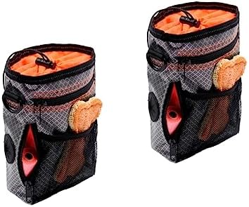  POPETPOP 2pcs Dog Treat Training Pouch Training Pouch For Dogs Containers For Food Travel Snack Container Travel Tote Bags Wrist Trainer Dog Snack Storage Bag Dog Training Bag Pet Snack Bag