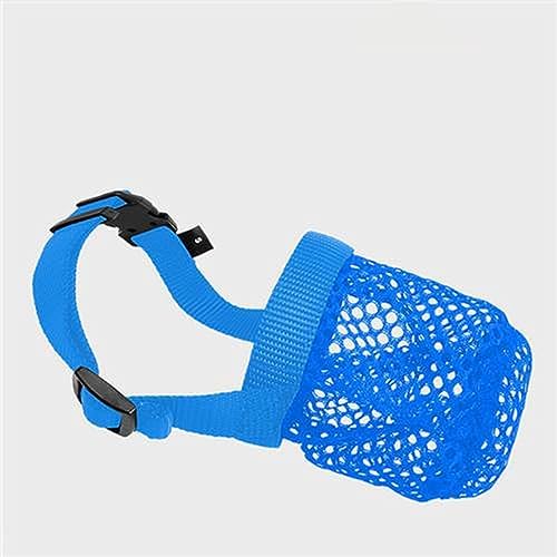  Dog Mouth Cover,Dog Muzzle Soft Mesh Muzzle,Adjustable Breathable Dog Muzzle,Dog Mask,Mouth Cover For Anti-Biting Anti-Barking,Allows Panting,for Small Medium Large Dogs