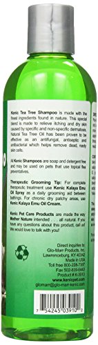  Kenic Tea Tree Dog Shampoo, 17-Ounce