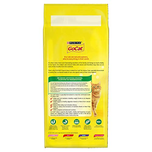  Go Cat Complete Indoor Adult Dry Cat Food With Chicken Vegetables And Garden Greens, 2kg
