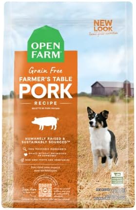  Open Farm Senior Grain-Free Dry Dog Food, Certified Humane Poultry Recipe For Older Dogs With Non-GMO Superfoods And No Artificial Flavors Or Preservatives, 4 Lbs