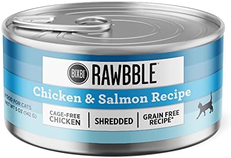  BIXBI Rawbble Tuna Pate Recipe Cans – Grain Free, Protein Rich Wet Cat Food – (2.75 Ounce Cans, Case Of 24)