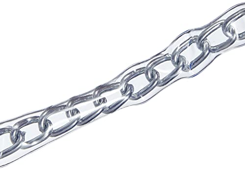  Kerbl 321414 Tie Chain With PVC Coating 50 Cm Panic Hook And Carabiner