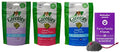 Greenies Feline Seafood Lovers Dental Crunchy Cat Treats 3 Flavor Variety Pack - (1 Each): Succulent Shrimp, Tempting Tuna, Savory Salmon (2.1 Ounces) - Plus Catnip Toy And Fun Facts Booklet Bundle