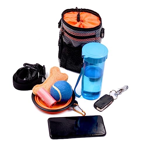  POPETPOP 2pcs Dog Treat Training Pouch Training Pouch For Dogs Containers For Food Travel Snack Container Travel Tote Bags Wrist Trainer Dog Snack Storage Bag Dog Training Bag Pet Snack Bag