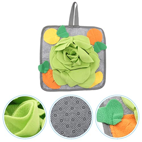  Mipcase 2pcs Tunnel Rabbits Clicker Pratical Dogs Rabbit, Forbid Mat With Puzzle Non All Sniff Small Chinchillas, Dog Things Pigs, For To Stuff Cooling Animals Rabbits, Licking
