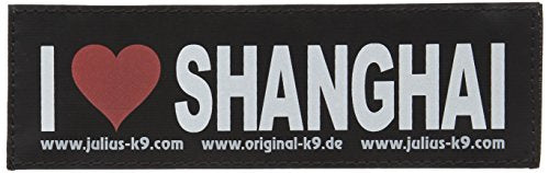 Julius K9 Julius-K9 Interchangeable Patches, 1 Pair, Fast Food Junkie, Size: Large, Black