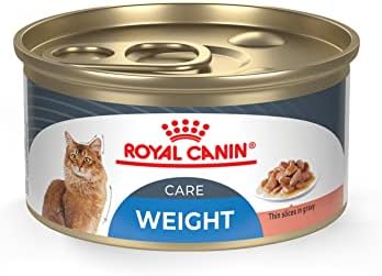  Royal Canin Feline Weight Care Thin Slices In Gravy Canned Adult Wet Cat Food, 3 Oz Cans 24-count