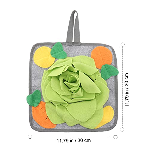  Mipcase 2pcs Tunnel Rabbits Clicker Pratical Dogs Rabbit, Forbid Mat With Puzzle Non All Sniff Small Chinchillas, Dog Things Pigs, For To Stuff Cooling Animals Rabbits, Licking