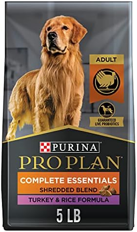  Purina Pro Plan High Protein Dog Food With Probiotics For Dogs, Shredded Blend Beef & Rice Formula - 35 Lb. Bag