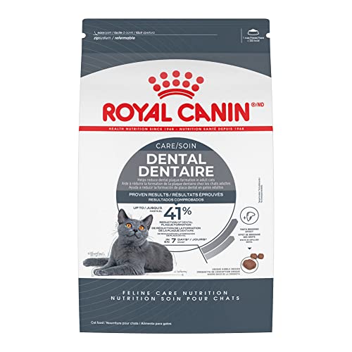 Royal Canin Feline Care Nutrition Dental Care Dry Cat Food, 3 Lb Bag
