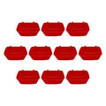  ＡＷＨＡＯ 10Pcs Cat Water Bowl Bird Food Tray Bird Baths Watering Container Waterer Rabbit Feeder For Quail Small Dogs Pigeon Cockatiel Parakeets