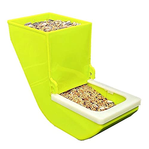 BREWIX Pet Bird Food Dispenser Parrot Fooder Feeder Bird Food Container Small Birds Cage Accessories Feeding Device Feeding