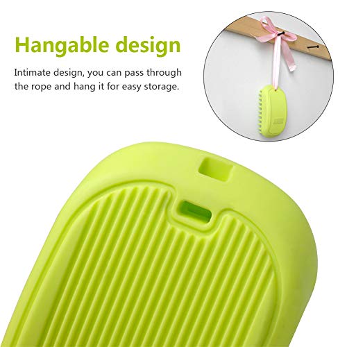  Kuntrona Pet Dog Cat Bath Brush Comb Comfortable Glove Hair Fur Grooming Cleaning Massage Dogs Cats Brush Pet Supplies Orange M