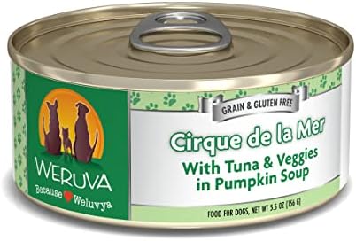  Weruva Classic Dog Food, Steak Frites Dinner With Beef, Pumpkin & Sweet Potato In Gravy, 14oz Can (Pack Of 12)