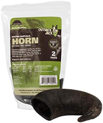 Outback Jack Water Buffalo Horn, Medium