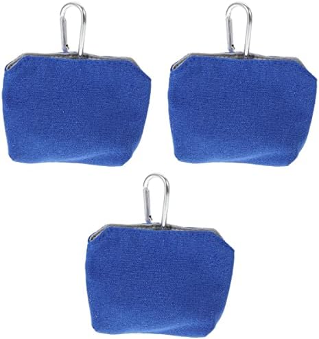  Bag Clip Bird Bag Hook Puppy Pouch: Outdoor Pouch Pet Treat Food Dog Dogs Use Waste With Blue Bags Animal Tote Training Walking Toys Cloth Poop For Holder Waist Snack Container