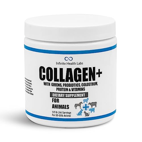  Collagen+ Ultimate Dog Or Cat Food Topper With Greens Probiotics Enzymes Colostrum Glucosamine Omegas Supports Healthy Joints Energy Digestion Immunity