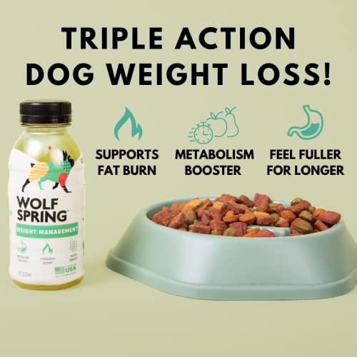  Wolf Spring Weight Management Food Topper And Toy Set: Optimal Wellness For Your Pup - Promote Weight Control, Mental Stimulation, And Active Play For A Healthy, Happy Dog!