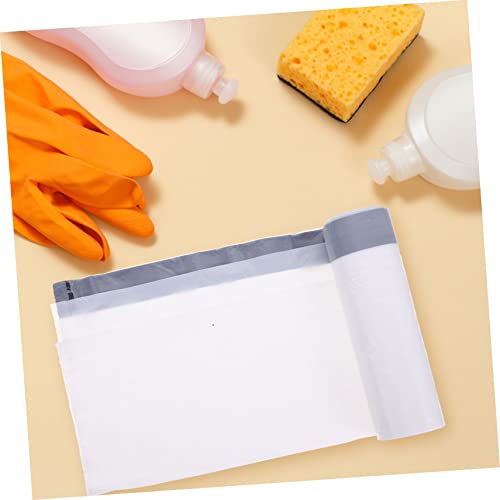 POPETPOP 15 Rolls Cat Litter Bag Portable Trash Can Food Waste Bags Trash Bag For Car Wastebasket Bags Wastebasket Bin Liners Large Trash Bags Thickened Garbage Bags Kitchen Supplies Lining