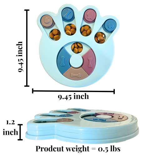 GENERIC Bed Holdings Dog Puzzle Feeder Toy | Mentally Stimulating Game For Food And Treat Dispensing | Interactvie Puppy Puzzle For Small And Medium Dogs | Promotes Enrichment And Prevents Boredom