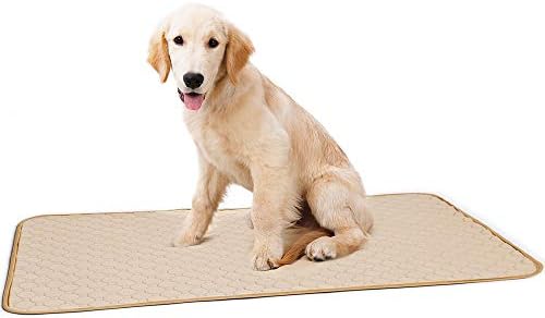  Large Pee Pads For Dog (2-Pack) Washable Puppy Wee Wee Pad Waterproof Potty Training Eco-Friendly Whelping Pet Urine Mats