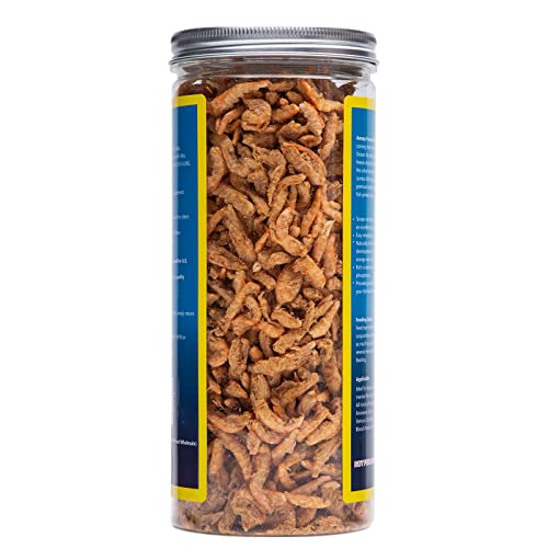  Amzey Freeze Jumbo Krill 3 Oz, Dired Jumbo Shrimp Provide Essential Omega-3, Vitamin Enhancement. Super Food For Pets, Cat Food, Dog Food, Fresh And Salt Water Fish