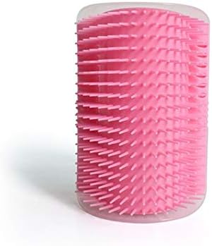  YangYan Pet Cat Self Groomer For Cat Grooming Tool Hair Removal Comb Dogs Cat Brush Hair Shedding Trimming Massage Device With Catnip (Color : Lake Blue, Size : 9x13cm)