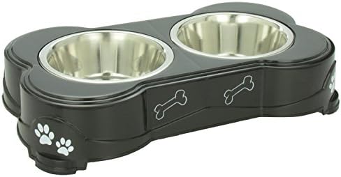  Loving Pets Dolce Diner Dog Bowl, Medium, Pink