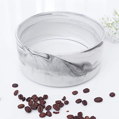  Balacoo Ceramic Pet Bowl Ceramic Puppy Feeder Pet Bowl Pet Bowl Non Dog Cat Drinking Bowl Pet Water Food Dish For Kitten Dog Puppy Cat Supplies (Grey) Puppy Puppy Feeder