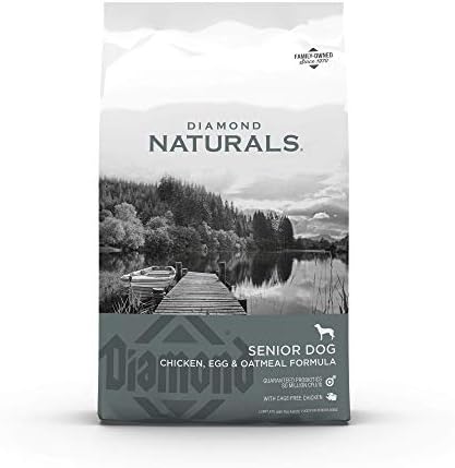 Taste Of The Wild Diamond Naturals Senior Real Meat Recipe Natural Dry Dog Food With Real Cage Free Chicken, 35Lb