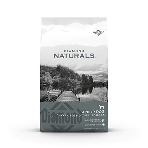 Taste Of The Wild Diamond Naturals Senior Real Meat Recipe Natural Dry Dog Food With Real Cage Free Chicken, 35Lb