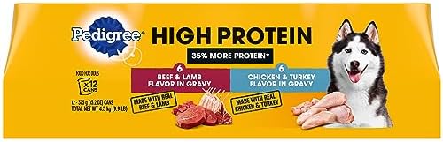  PEDIGREE CHOICE CUTS IN GRAVY Adult Canned Soft Wet Dog Food With Beef, 13.2 Oz. Cans (Pack Of 12)