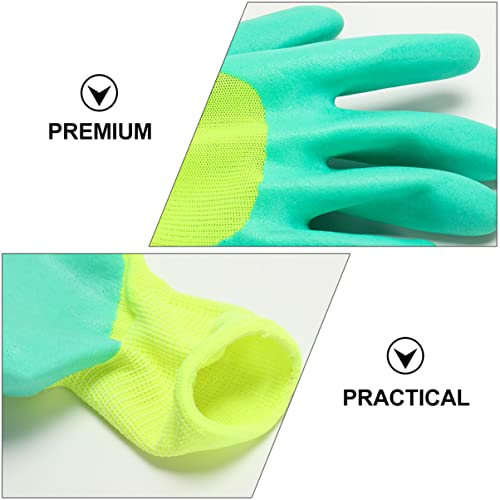  ULTECHNOVO 6pairs Hamster Small Parrot Hand Green Bird Glove: Handling Premium Animal Lover Hedgehog - Bite Pet Thickening Birds Trainning Squirrels Rubber Bite- Proof For - Light