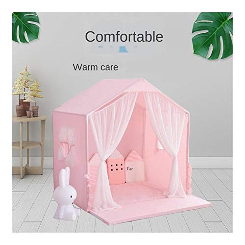  YangYan Pet Tent Nest Four Seasons Universal Removable And Washable Dog Kennel Teddy Small Dog Cat Pet Princess Bed Spring Summer Tent (Color : Pink, Size : 40cmx35cmx50cm)