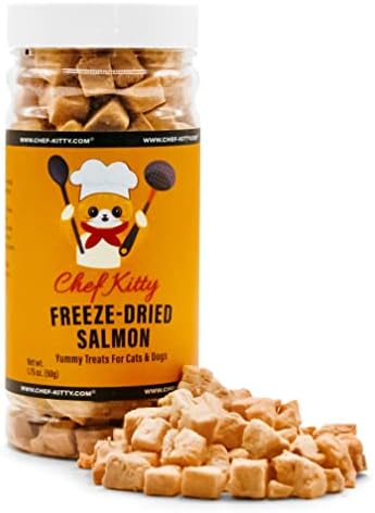  Chef Kitty - Premium Freeze Dried Cat Treats Salmon 1.75oz