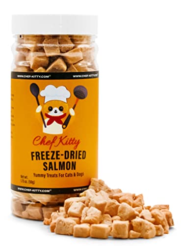  Chef Kitty - Premium Freeze Dried Cat Treats Salmon 1.75oz