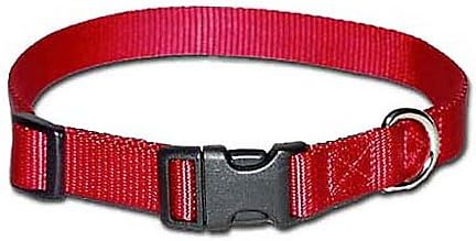 Bravo OmniPet Kwik Klip Adjustable Dog Collar Small Red