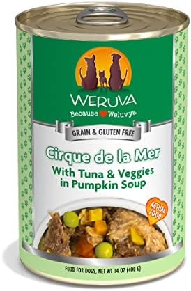  Weruva Classic Dog Food, Steak Frites Dinner With Beef, Pumpkin & Sweet Potato In Gravy, 14oz Can (Pack Of 12)