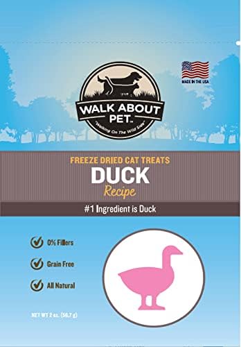  Walk About Pet Super Premium Freeze-Dried Cat Treats