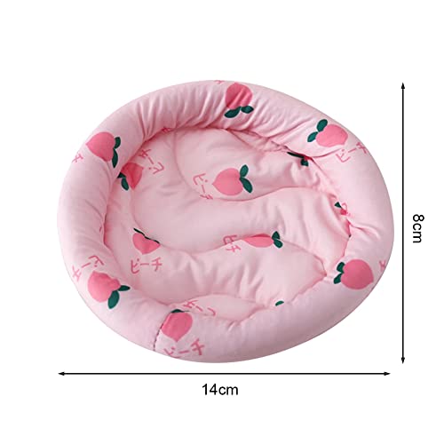  Cat Carrier Hamster Bed, Cute Mini, Pet Sleeping Bag, Plush Warm, Suitable For Guinea Pig Hamster Pet Carrier (Color : Mat C)