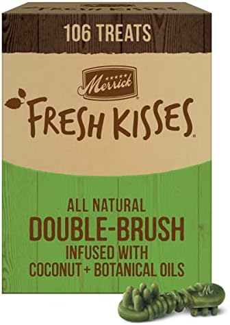  Merrick Fresh Kisses Oral Care Dental Dog Treats For Small Dogs 15-25 Lbs