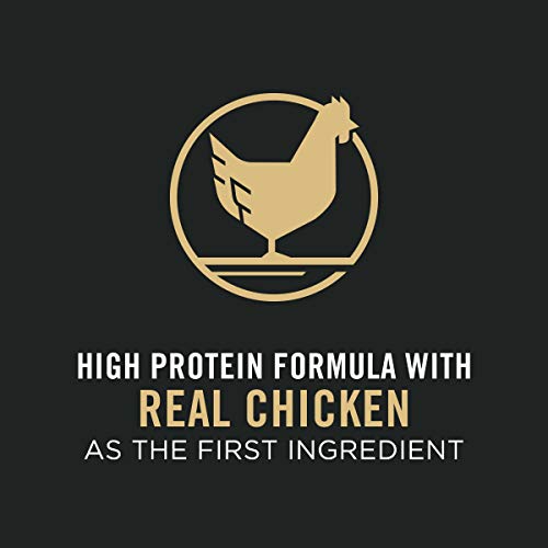  Purina Pro Plan Small Breed Weight Management Dog Food, Shredded Blend Chicken & Rice Formula - 18 Lb. Bag
