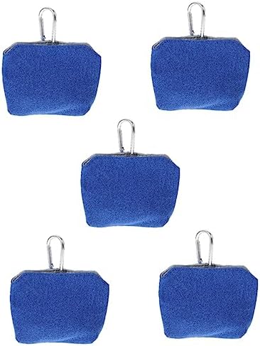 POPETPOP 5pcs Pet Snack Pack Handbag Storage Organizer Blue Fanny Pack Handbag Holder Dog Poop Bag Holder Dog Treat Dog Food Bag Pet Outdoor Training Bag Pets Snack Pouch Hanging Bag Belt